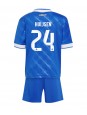 Real Madrid Dean Huijsen #24 Alternativní dres pro děti 2025-26 Krátký Rukáv (+ trenýrky)